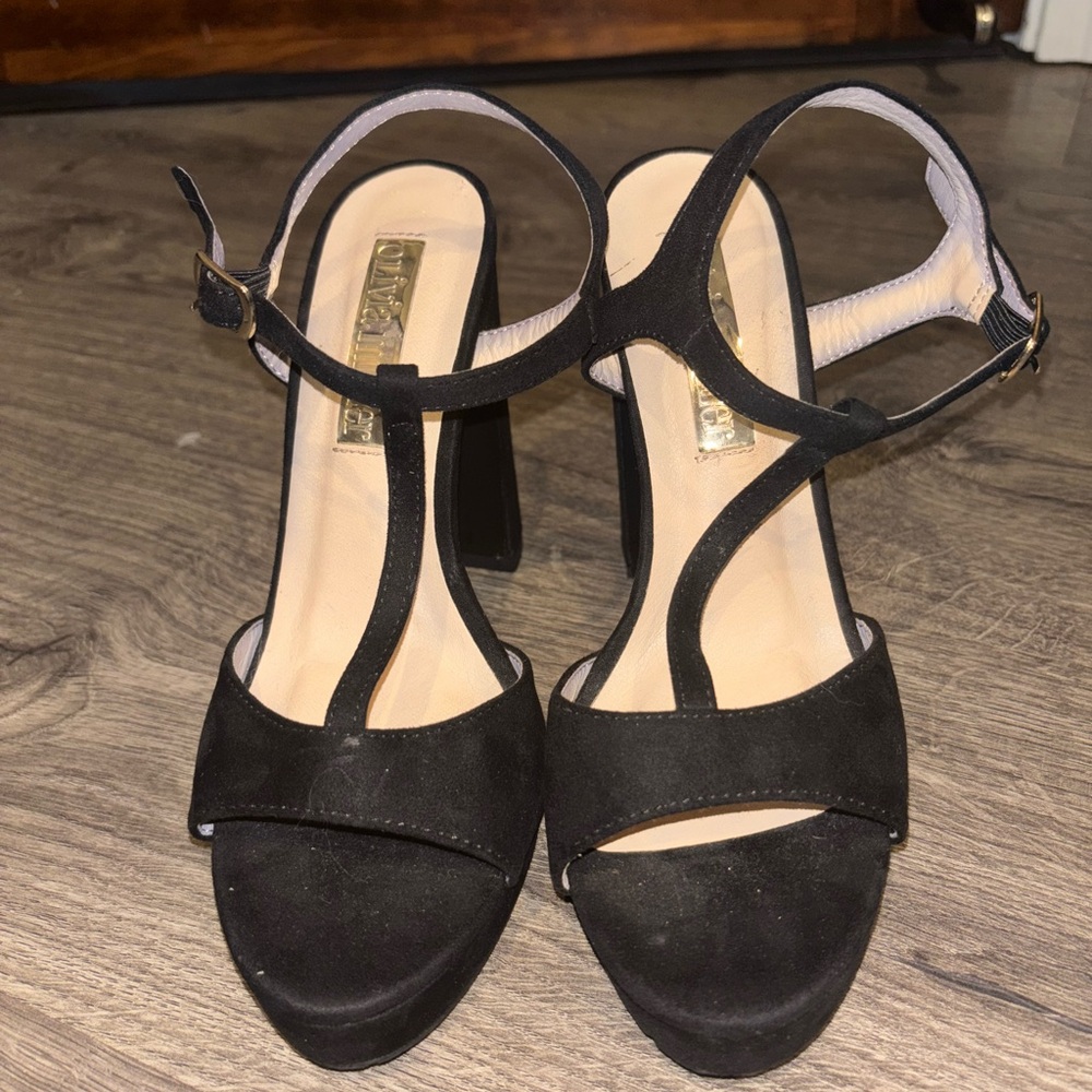 Olivia Miller Elegant Black Heels